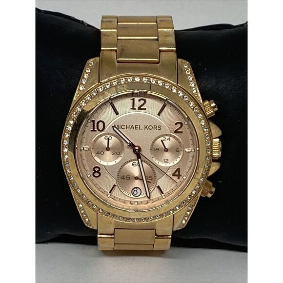 Michael Kors Blair MK5263 Women's Stainless Steel Analog Dial Quartz Watch UC859 - Picture 2 of 12